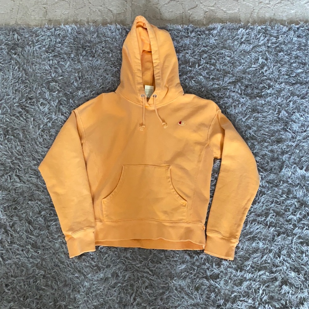 Orange Champion Hoodie-Size S